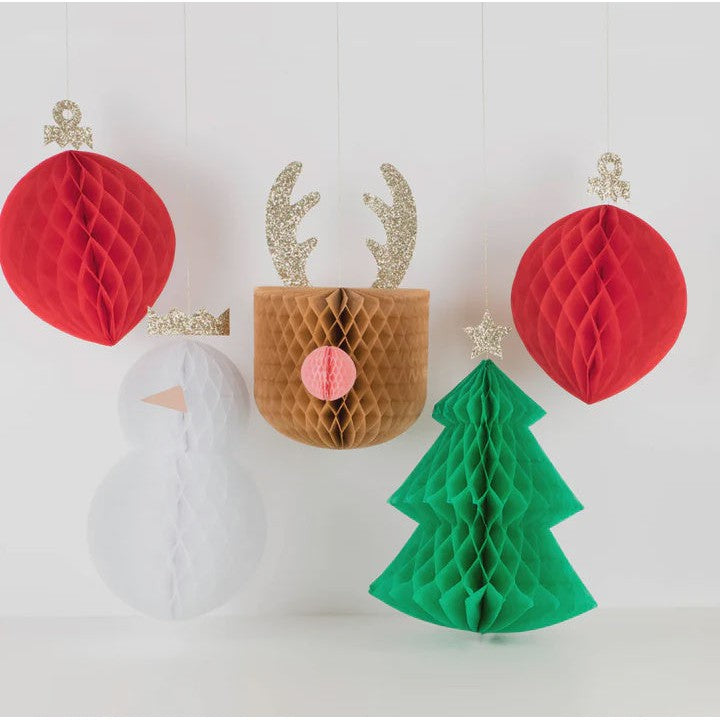 Large Hanging Decorations 6 Pack