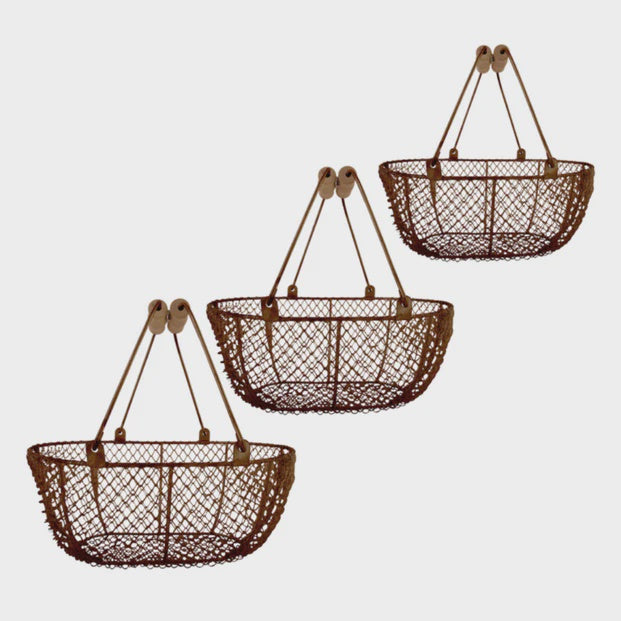 Oval Harvest Basket Large
