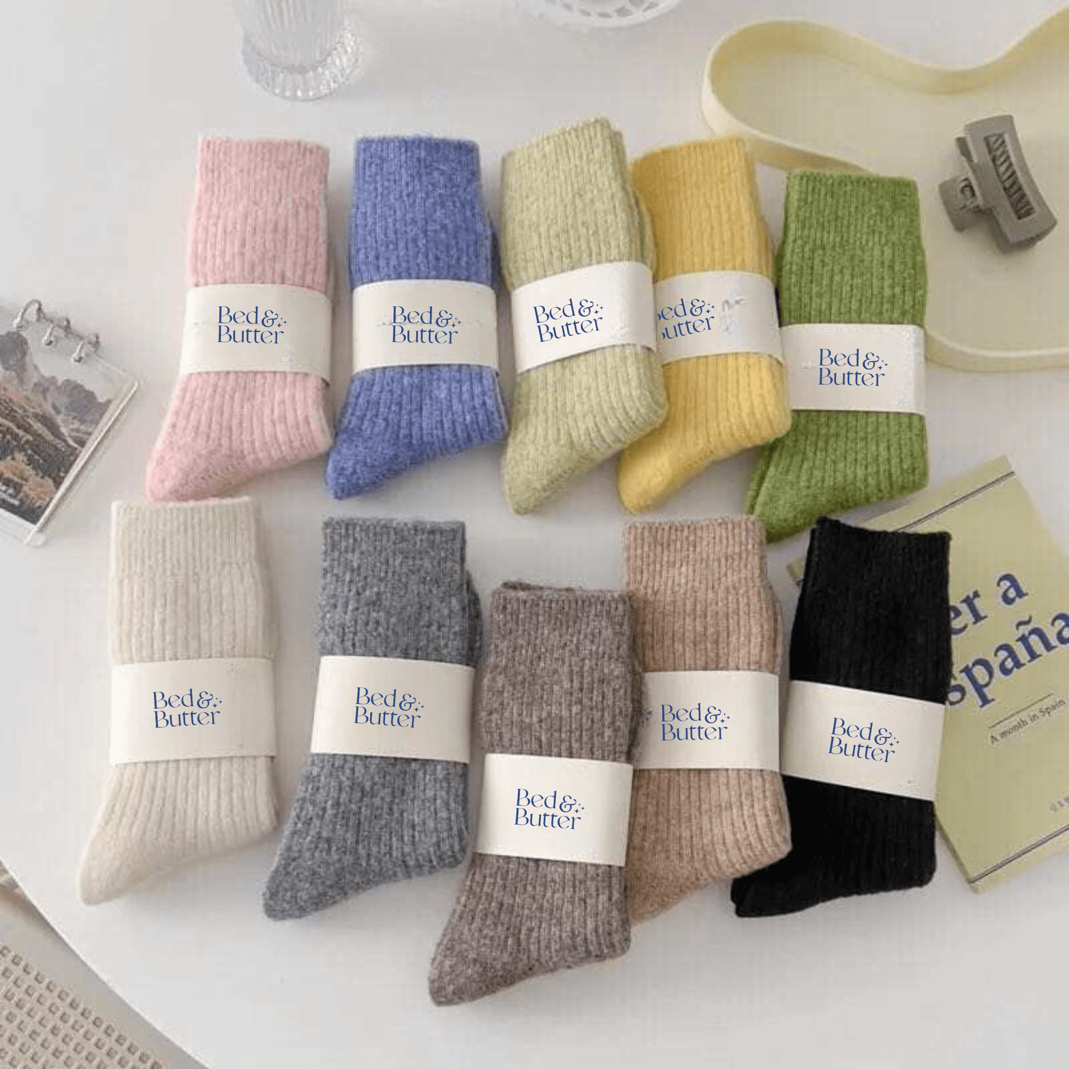 The Comfiest Socks - Lavender: L/XL - Gateway Gifts