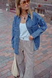 Bobbi Side Pocket Shackett - Gateway Gifts