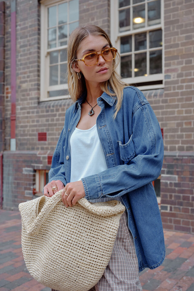 Bobbi Side Pocket Shackett - Gateway Gifts