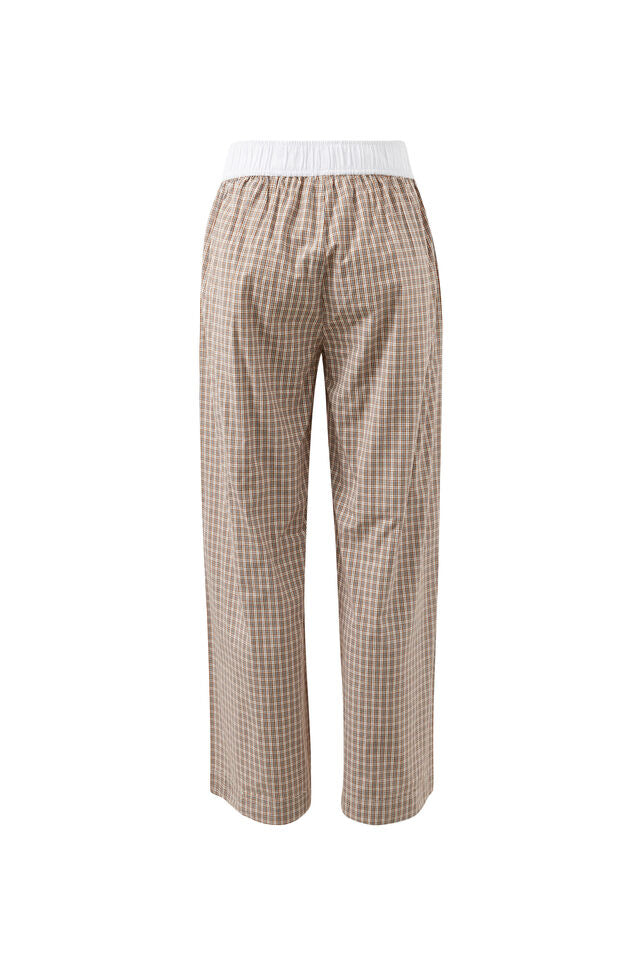 The Lounge Pant Toffee Check - Gateway Gifts