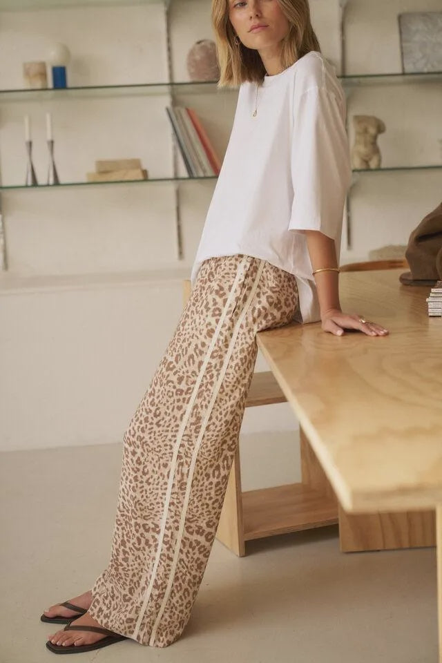 Resort Pant Summer Leopard