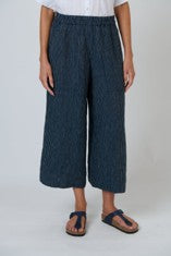 Marine Striped Linen Pant