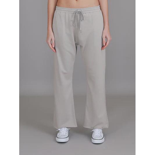 Flinders Wide Leg Seat Jogger - Angora