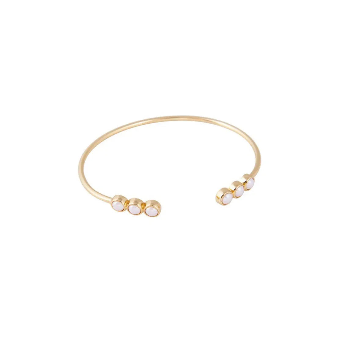 Crystal Pearl Cuff