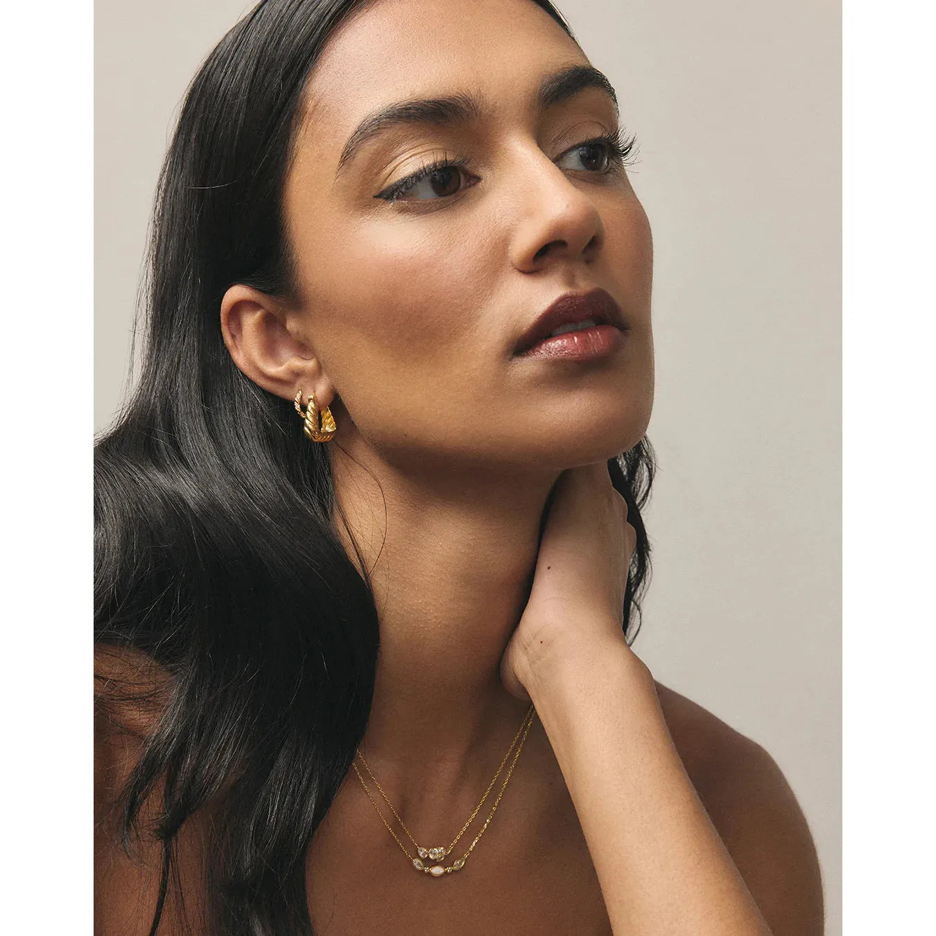 Yuji Hoops - Gold