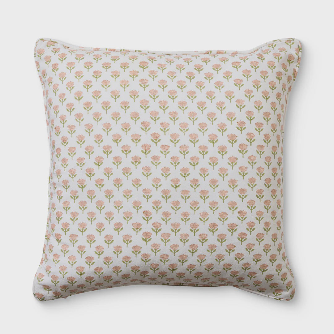 Suri Buti Pink/Green Cushion