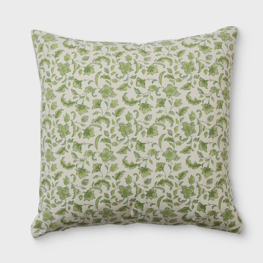 Floriana Green Cushion