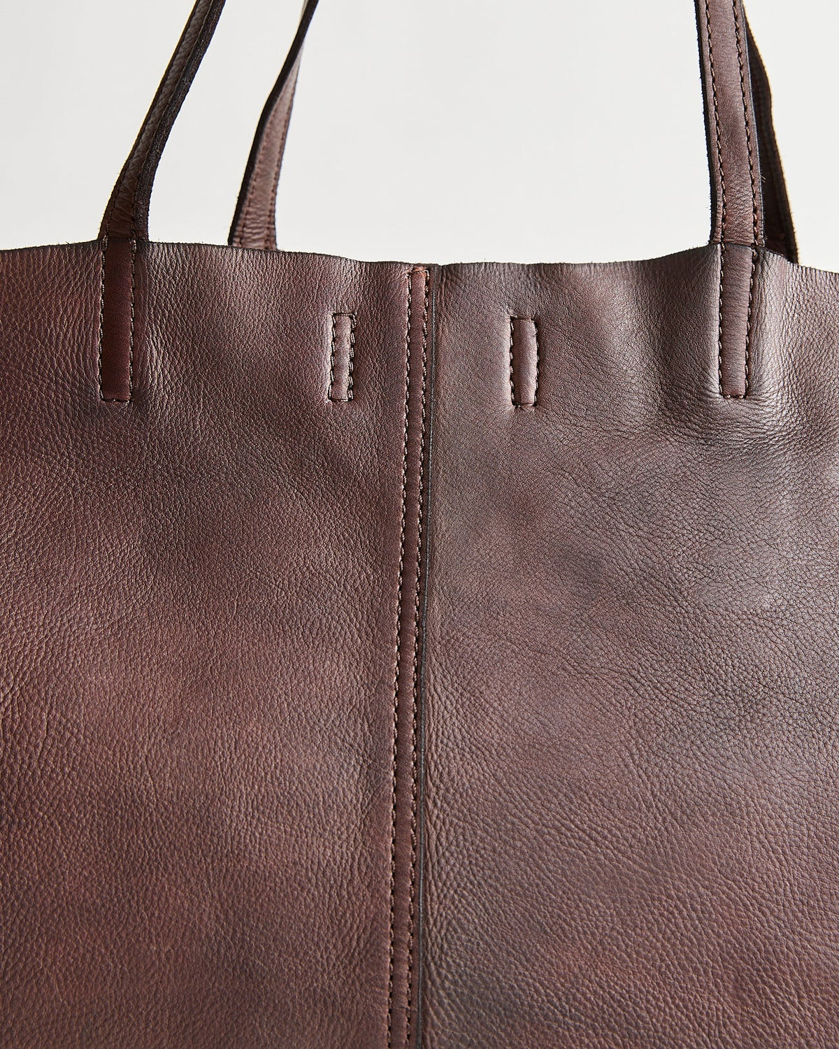 Unlined Tote Chocolate