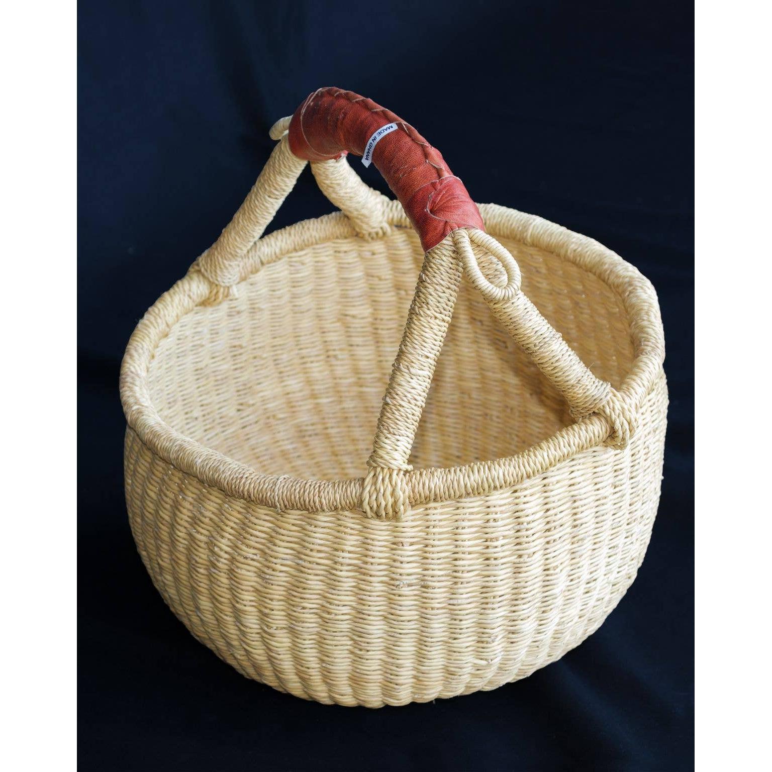 Natural Round basket: Small