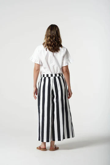 Thick Stripe Wide Cullottes