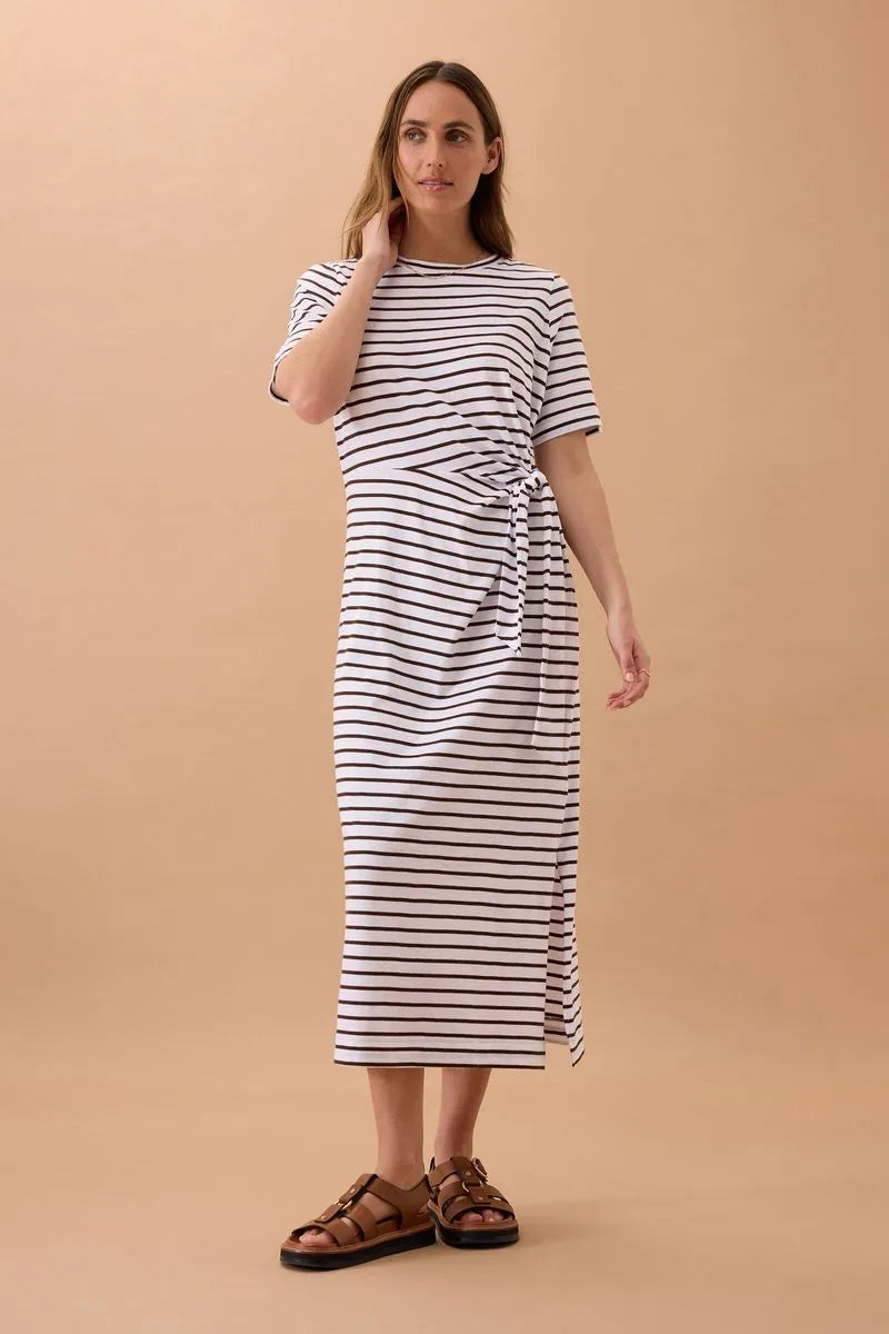 Alora Tie Midi Tee