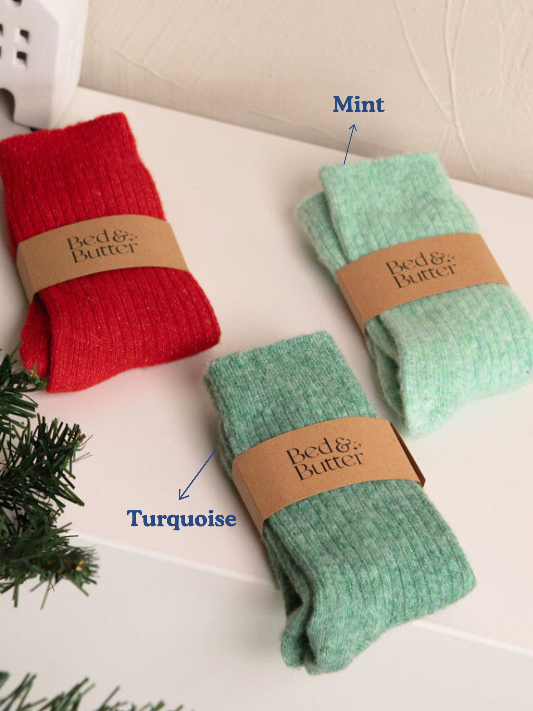 The Comfiest Socks - Turquoise (NEW!): L/XL - Gateway Gifts