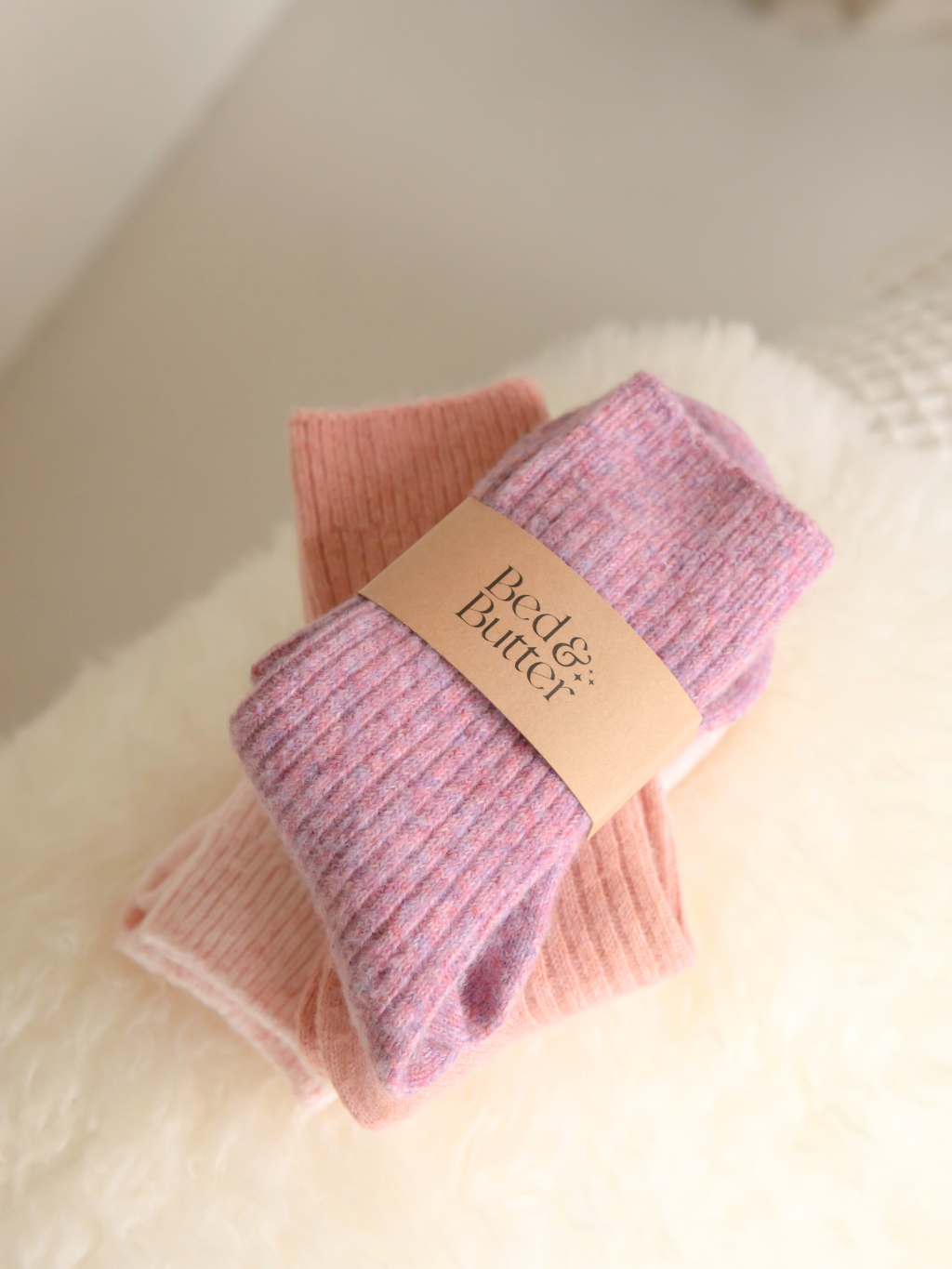 The Comfiest Socks - Heather Rose (NEW!): S/M - Gateway Gifts