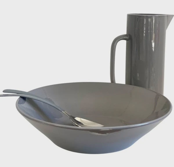 Dove Grey Ceramic Bowl