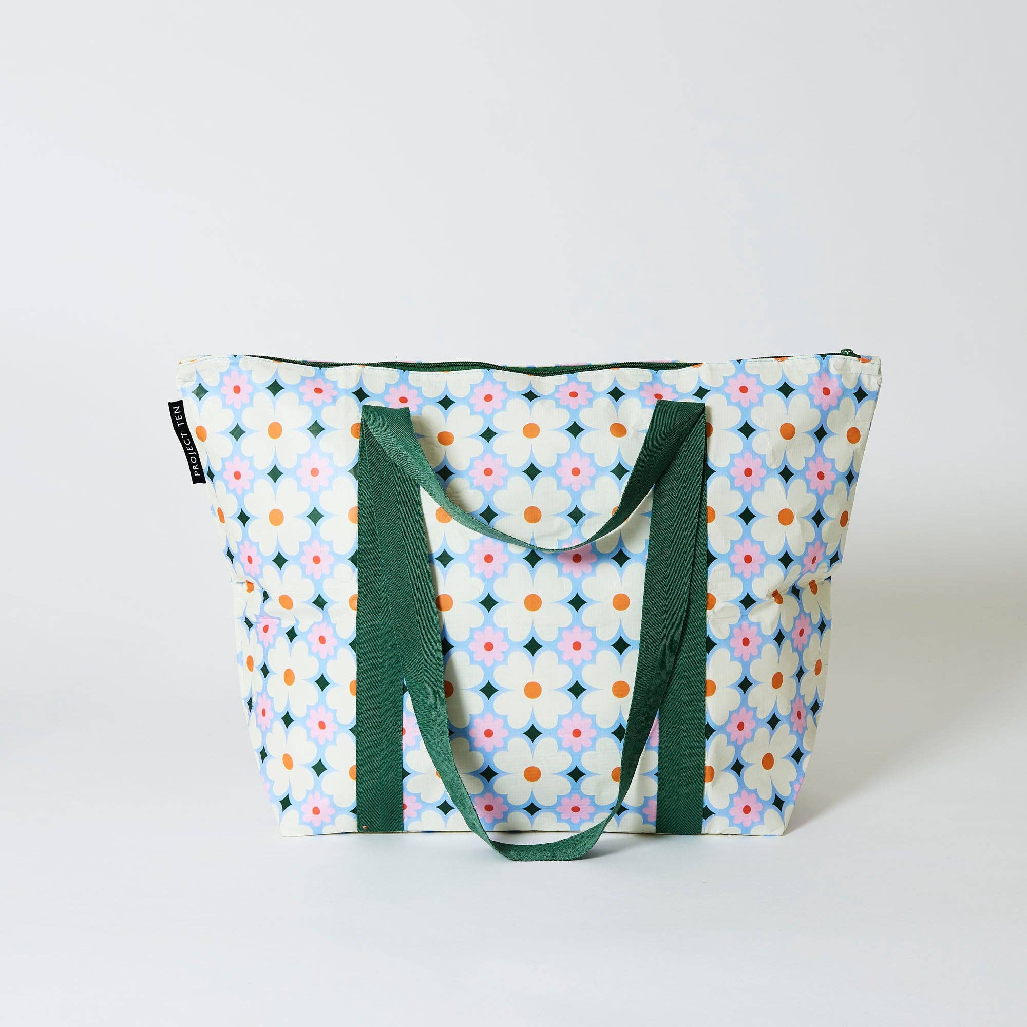 Daisy Zip Medium Tote