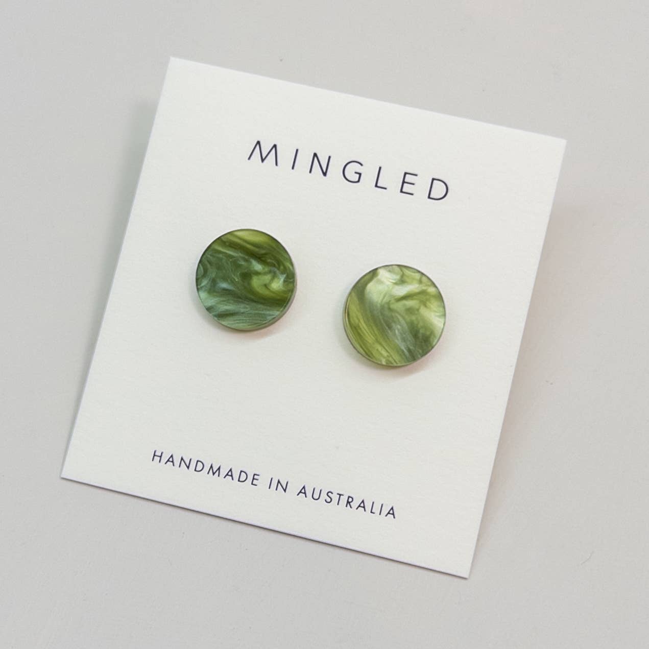 Round Studs - 15mm - Moss - Gateway Gifts