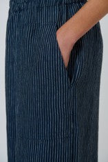 Marine Striped Linen Pant
