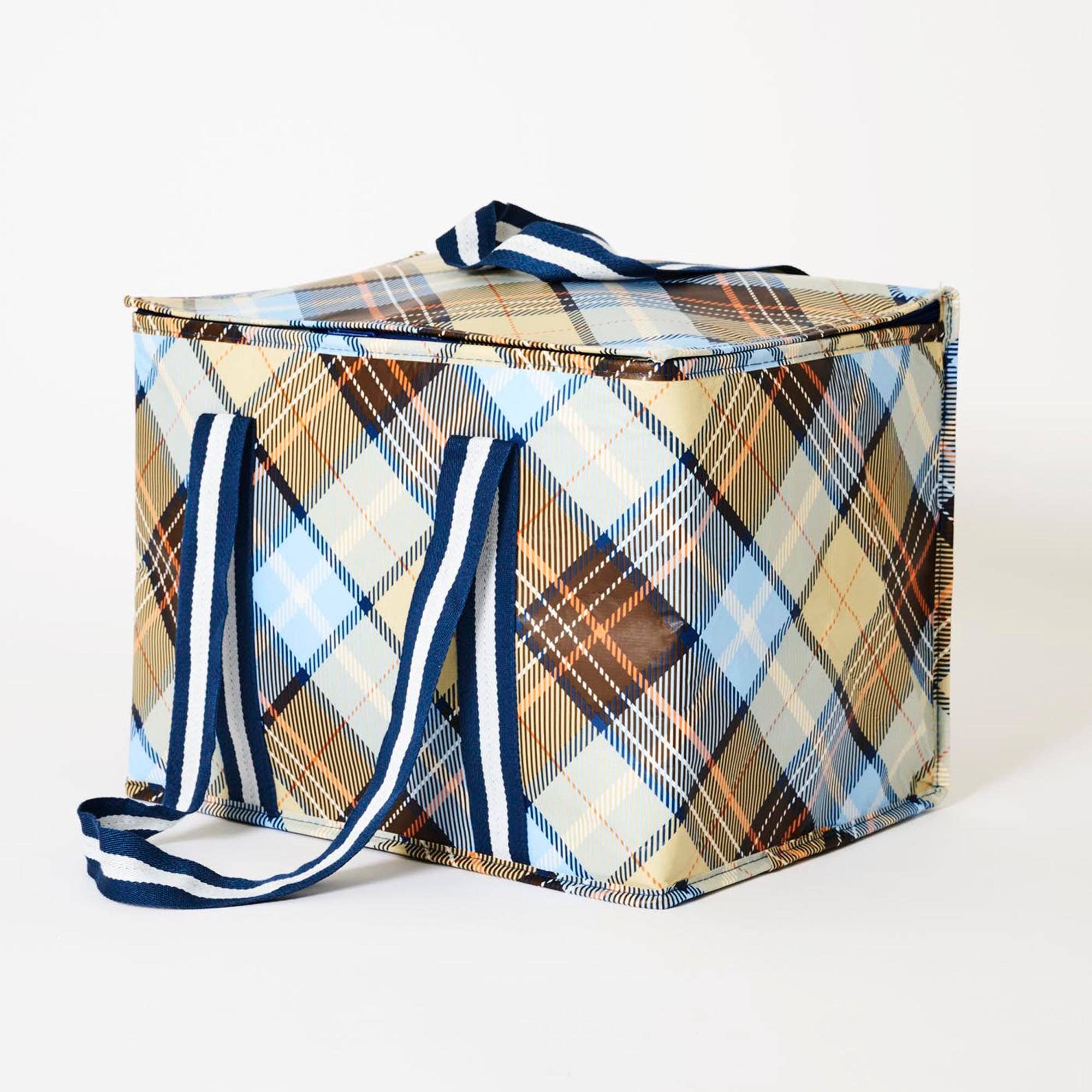 Large Insulated Tote – Country Plaid - Gateway Gifts