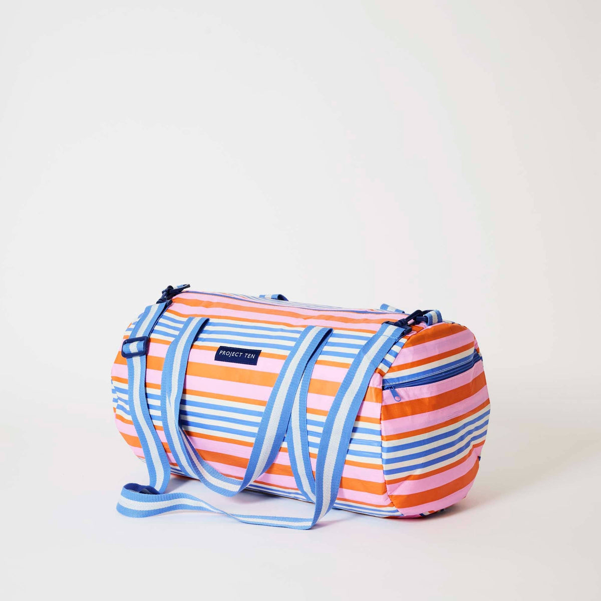 Barrel Bag – Capri Stripe - Gateway Gifts