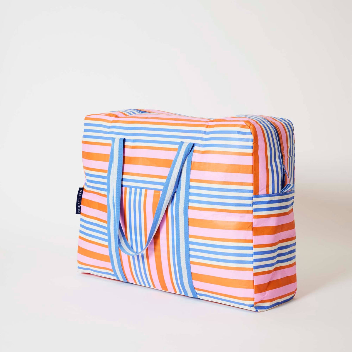 Overnight Bag – Capri Stripe - Gateway Gifts