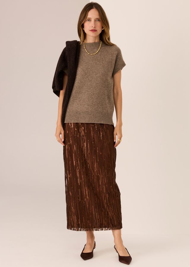 Astor Knit Top / Cedar - Gateway Gifts