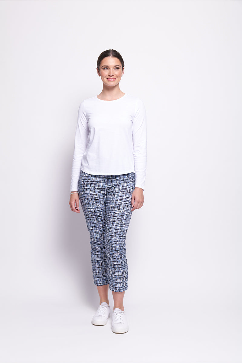 Neat & Sweet Long Sleeve Tee /  White - Gateway Gifts