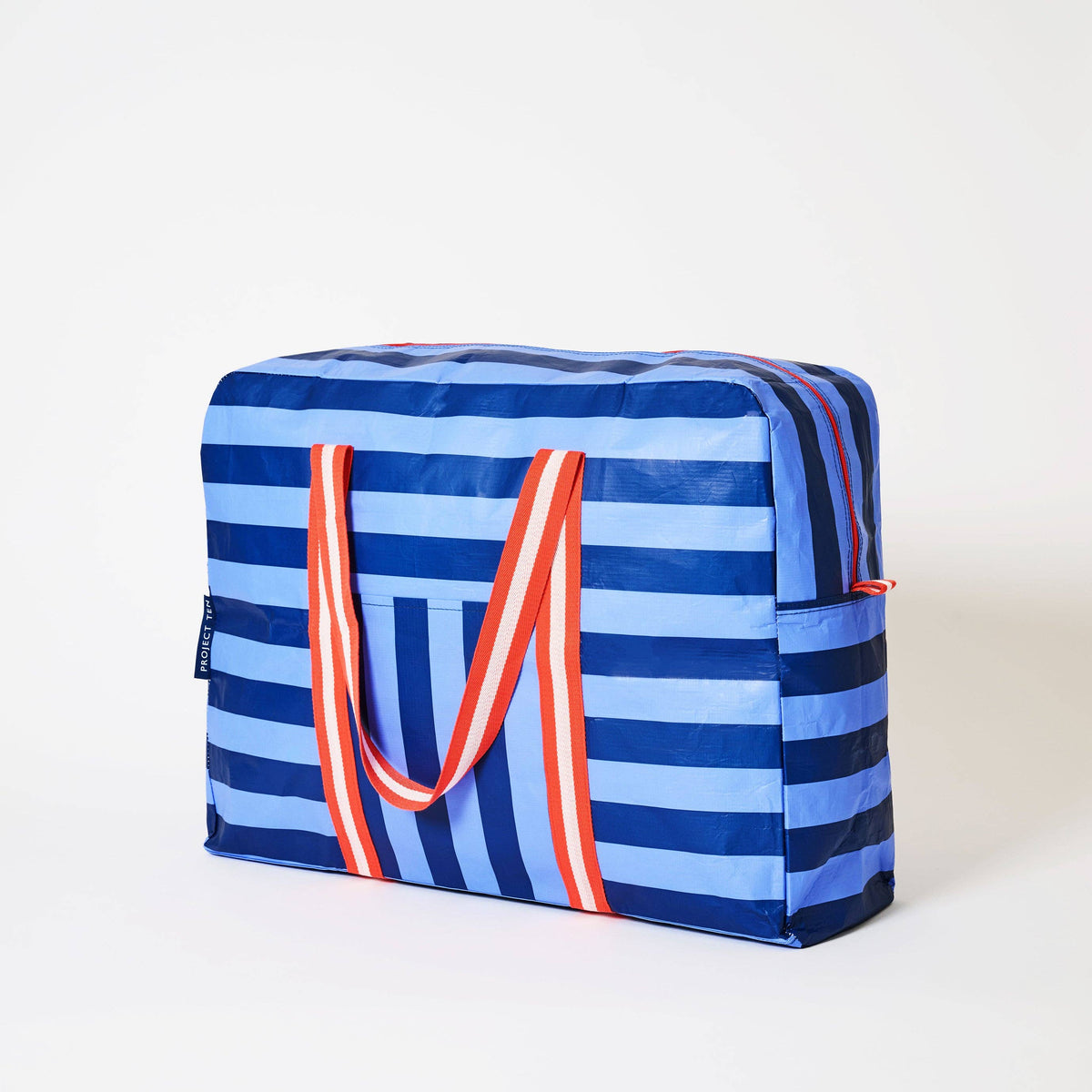 Overnight Bag – Blue Stripe - Gateway Gifts