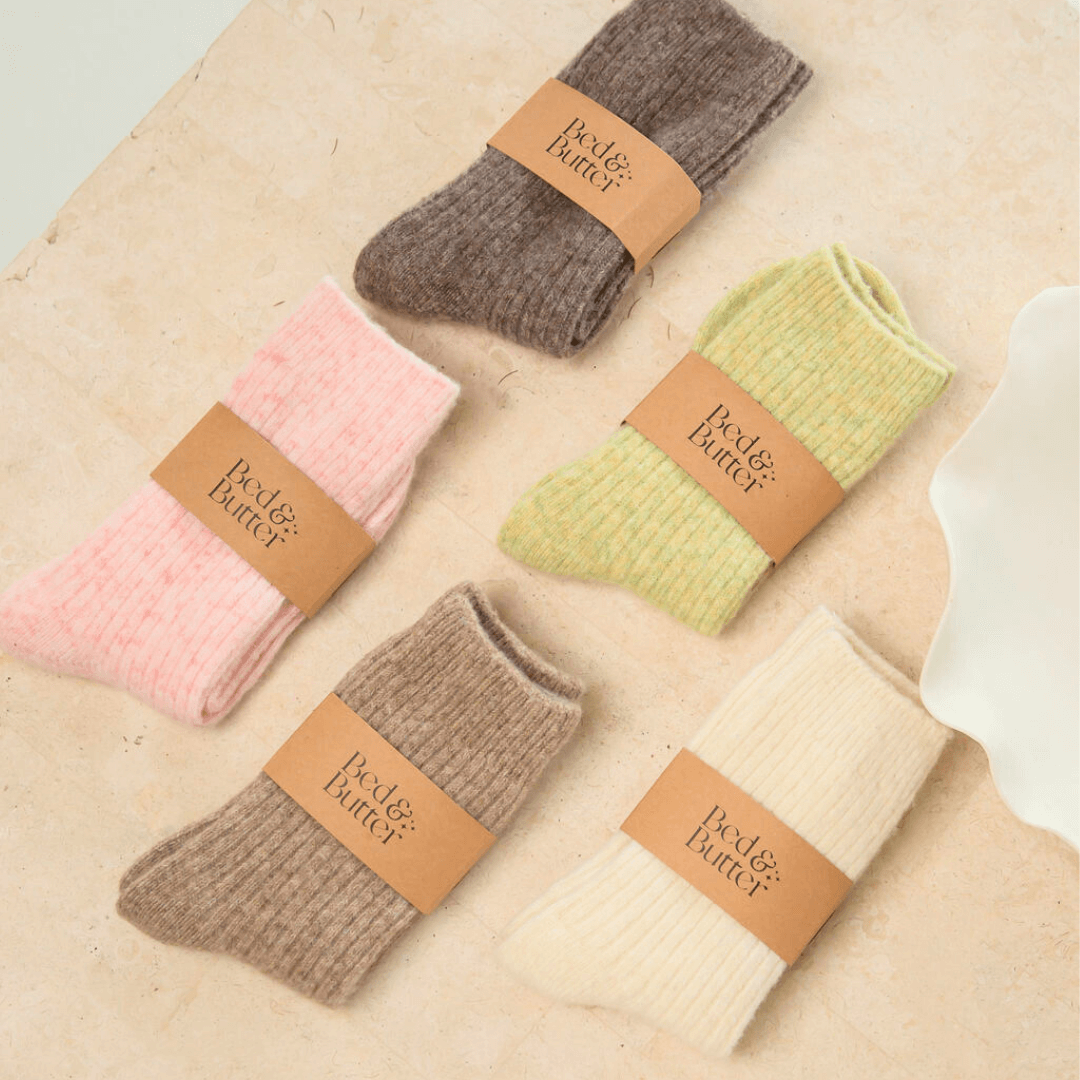 The Comfiest Socks - Light Sage: S/M - Gateway Gifts