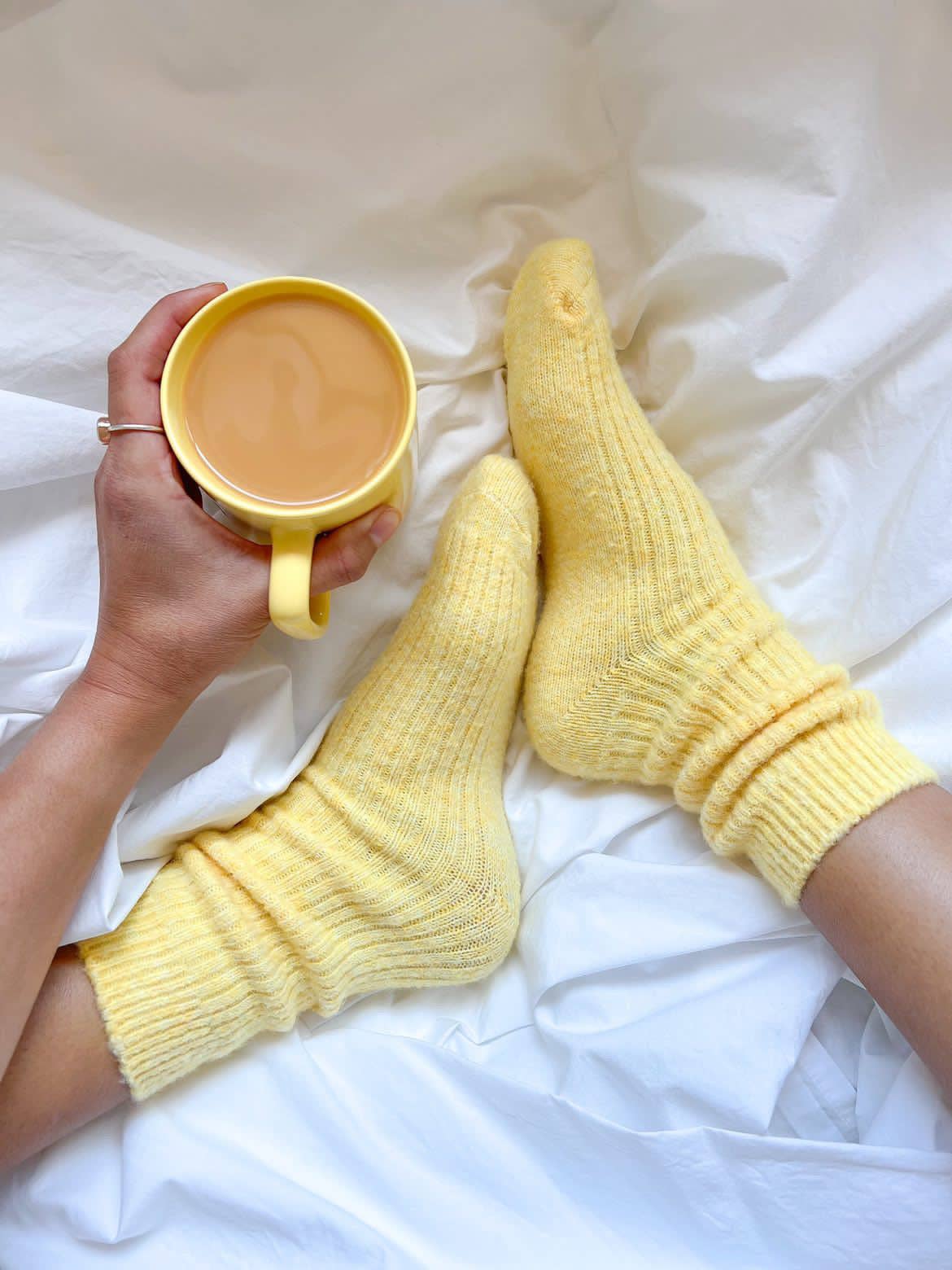 The Comfiest Socks - Yellow: L/XL - Gateway Gifts