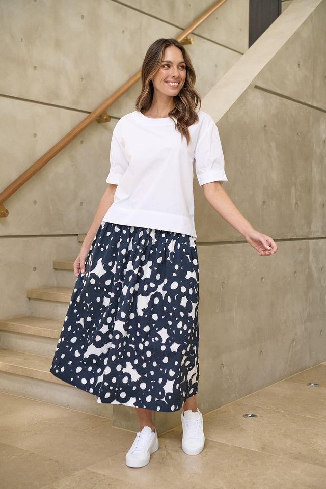 Mia Top White