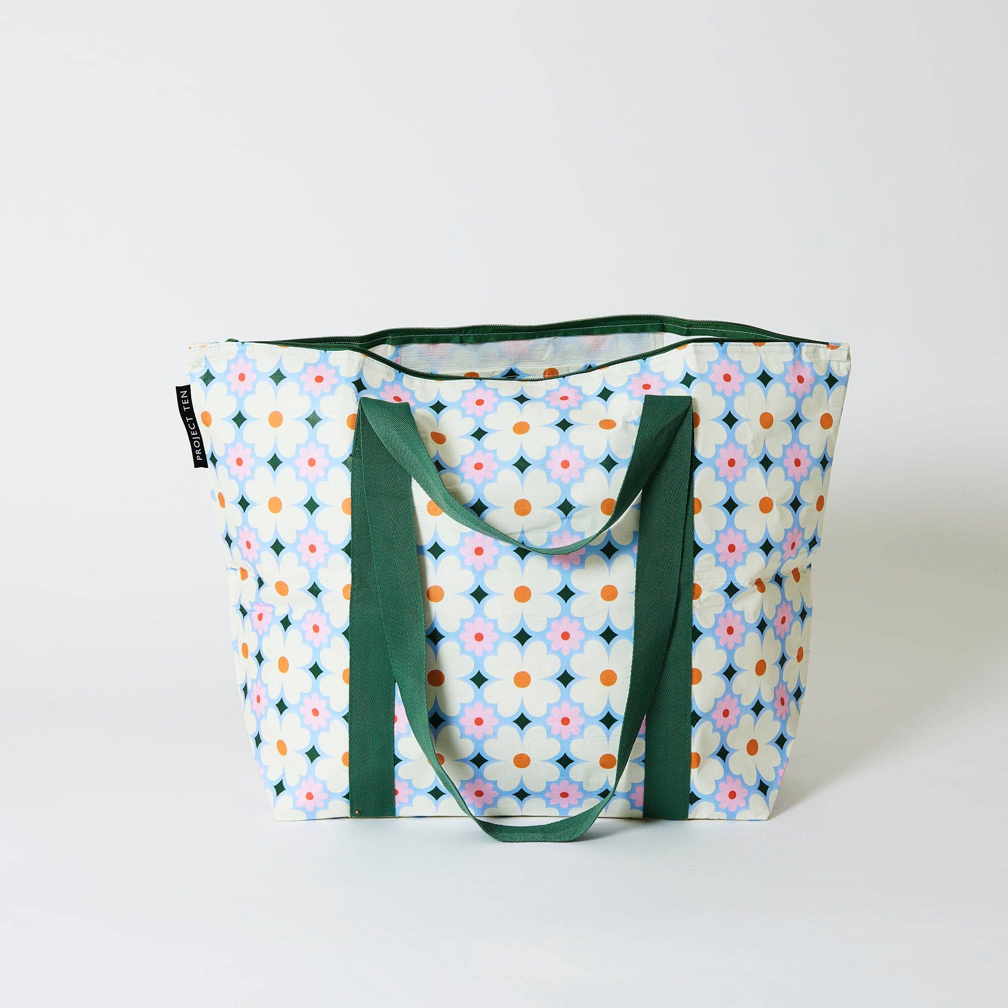 Daisy Zip Medium Tote