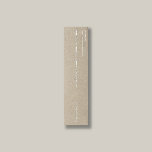 Cedar Wood Sage & Geranium Incense - Gateway Gifts