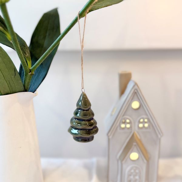 Lucia Hanging Tree Green - Gateway Gifts