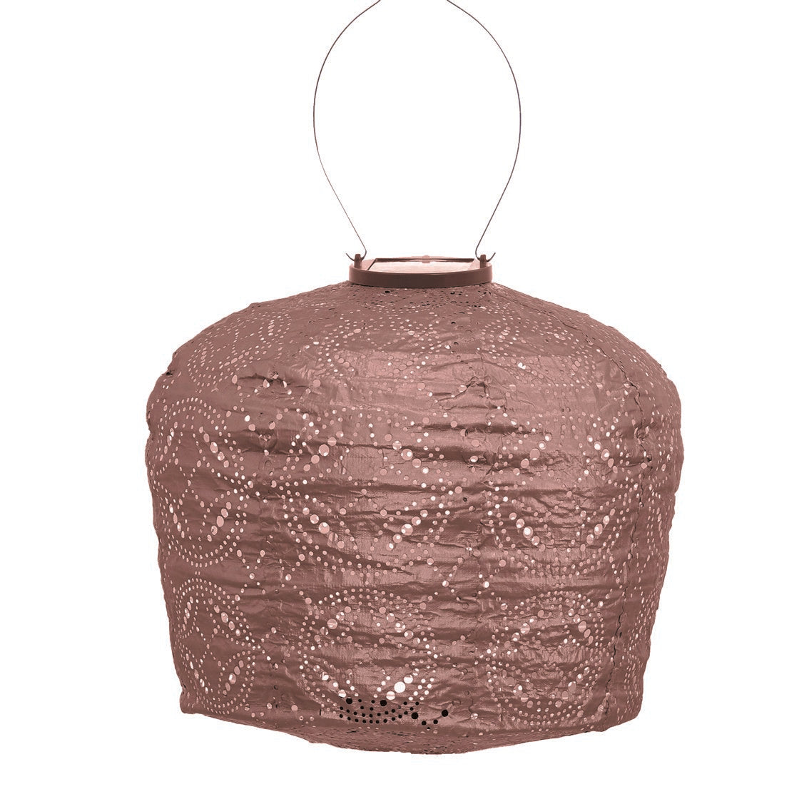 Lumiz Solar Lantern 30cm Arch Mocha Mousse