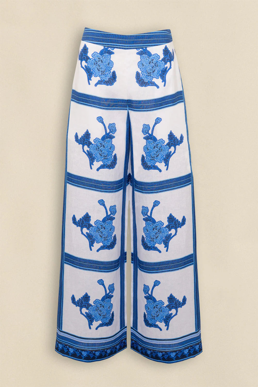 Gesture Pant Azure Collage