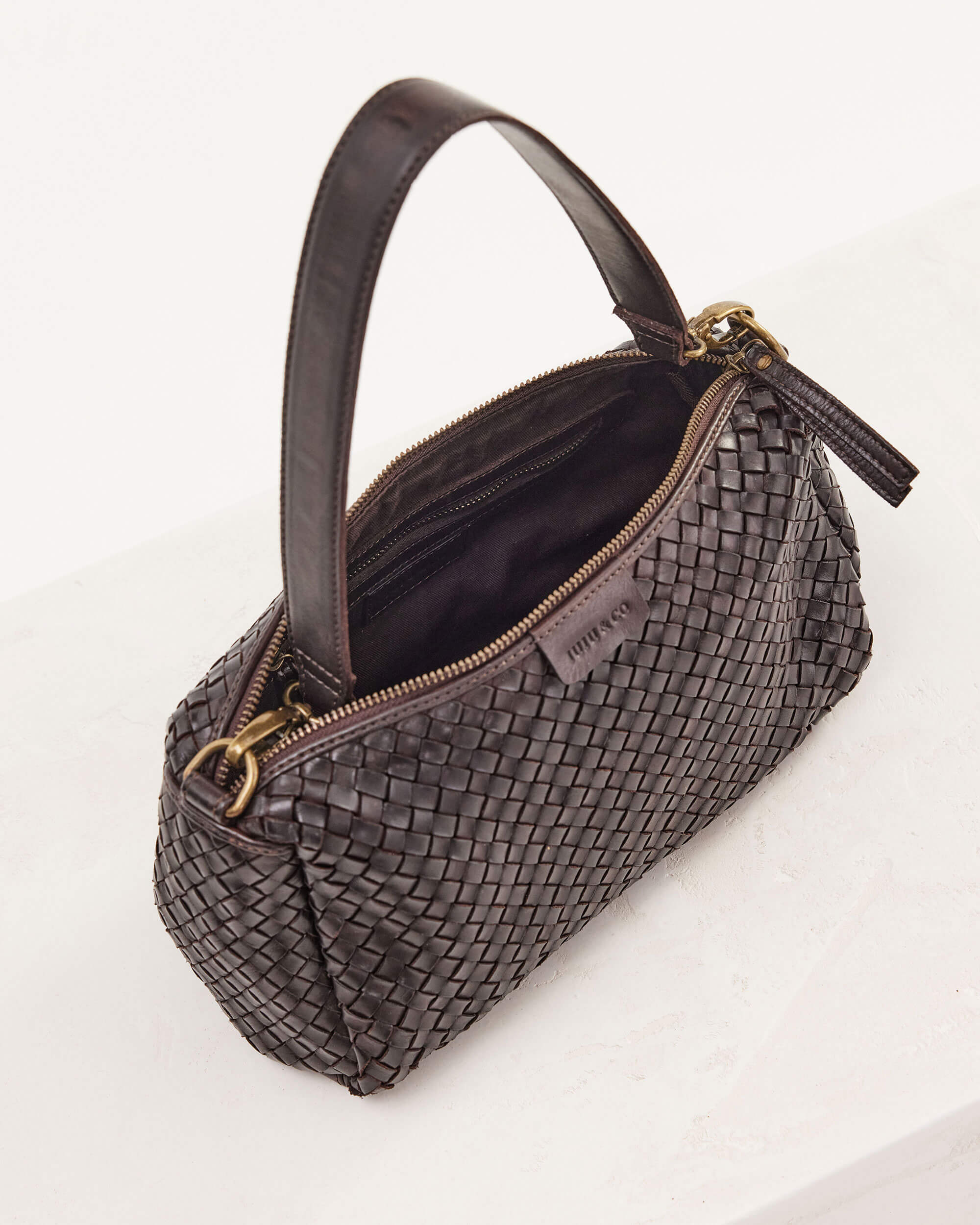 Basque Midi bag Chocolate