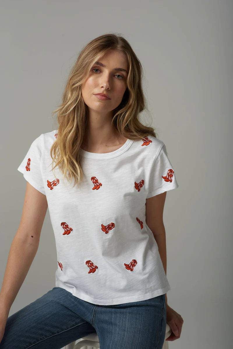 Boots Tee