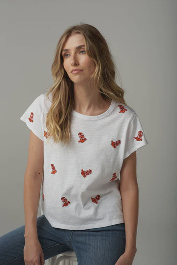 Boots Tee