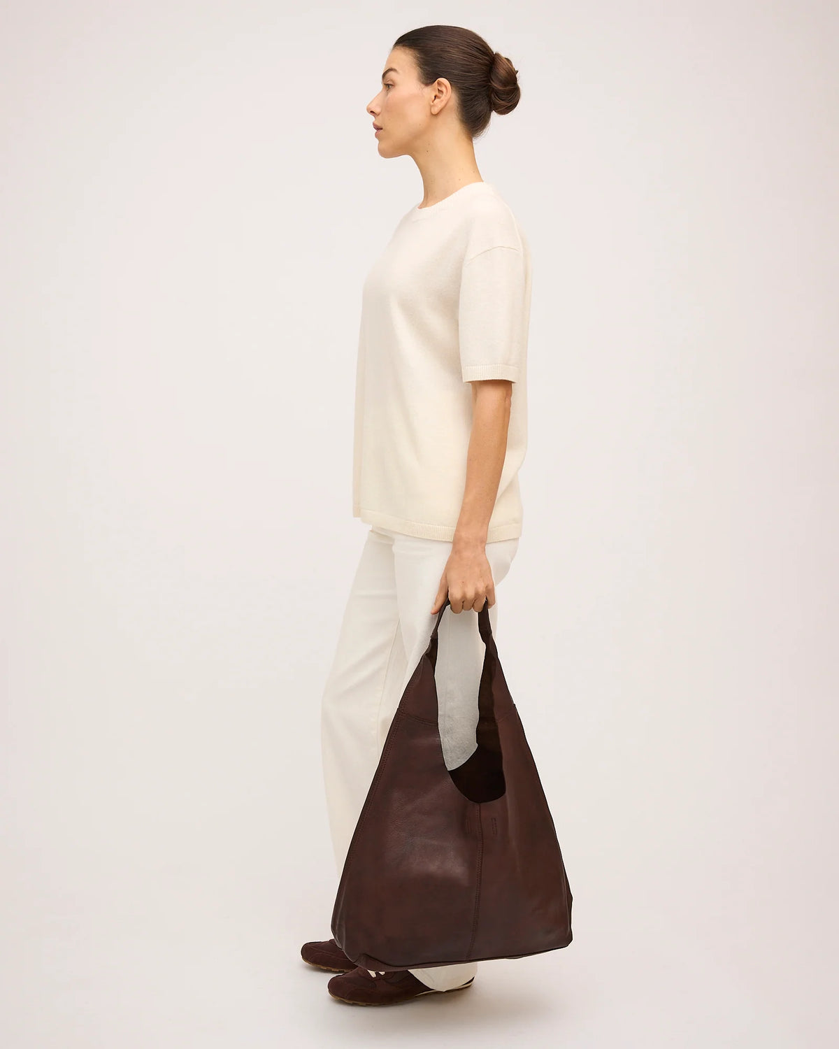 Unlined Slouchy Chocolate