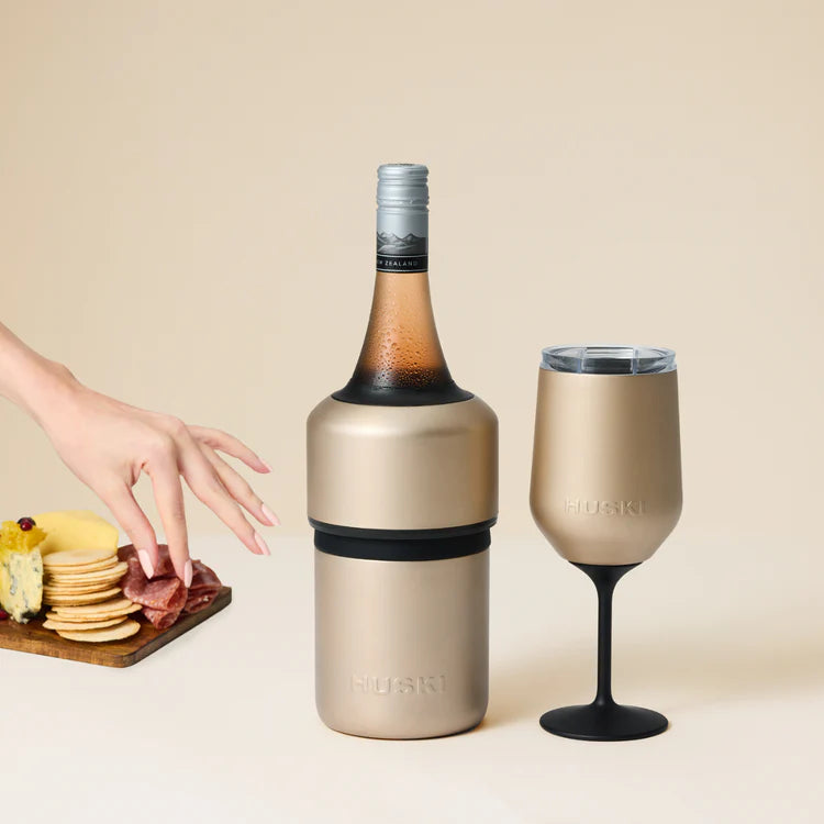 Huski Wine Tumbler - Colour Champagne