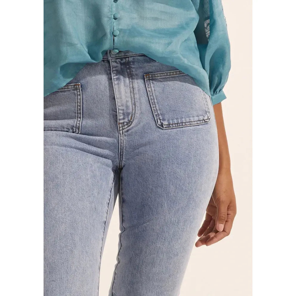 College Jean Washed Denim