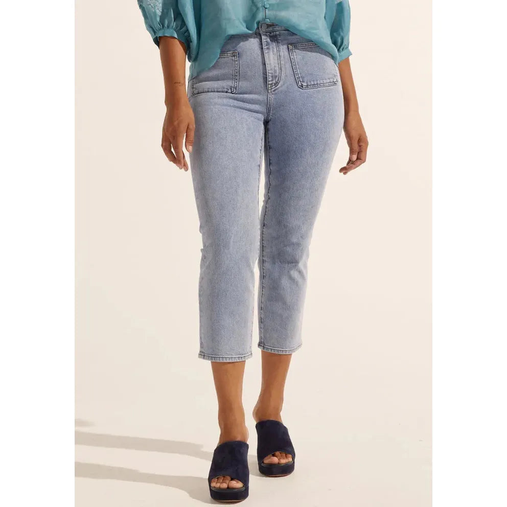 College Jean Washed Denim