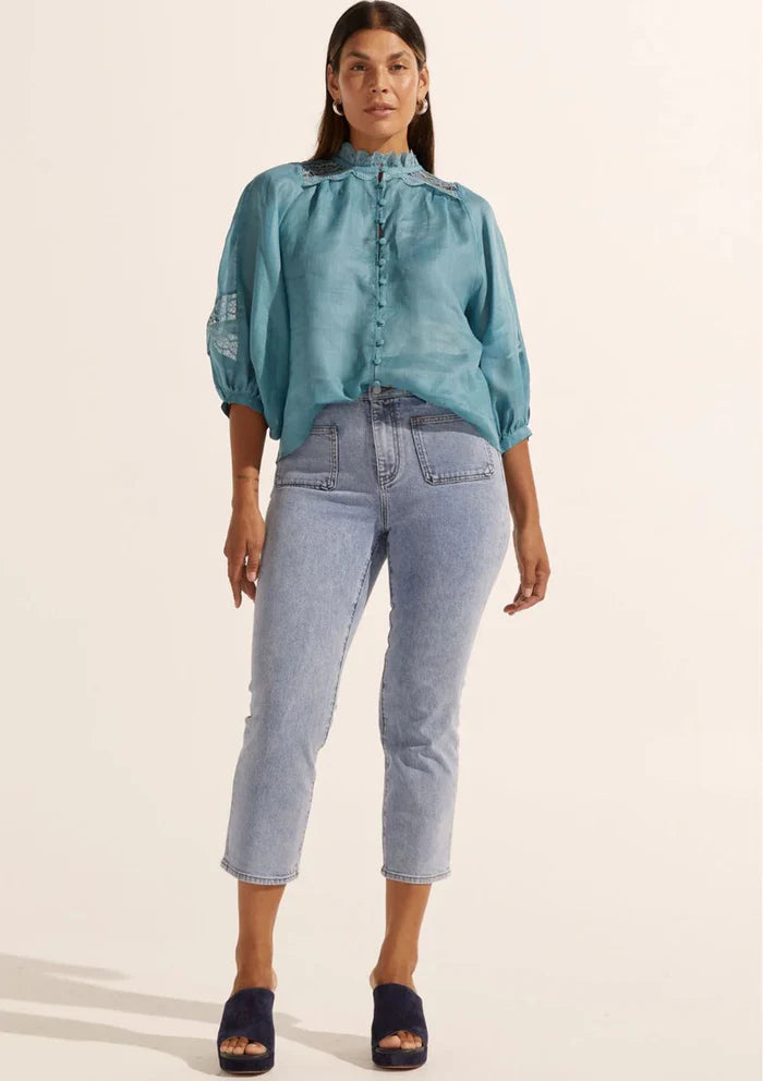 College Jean Washed Denim