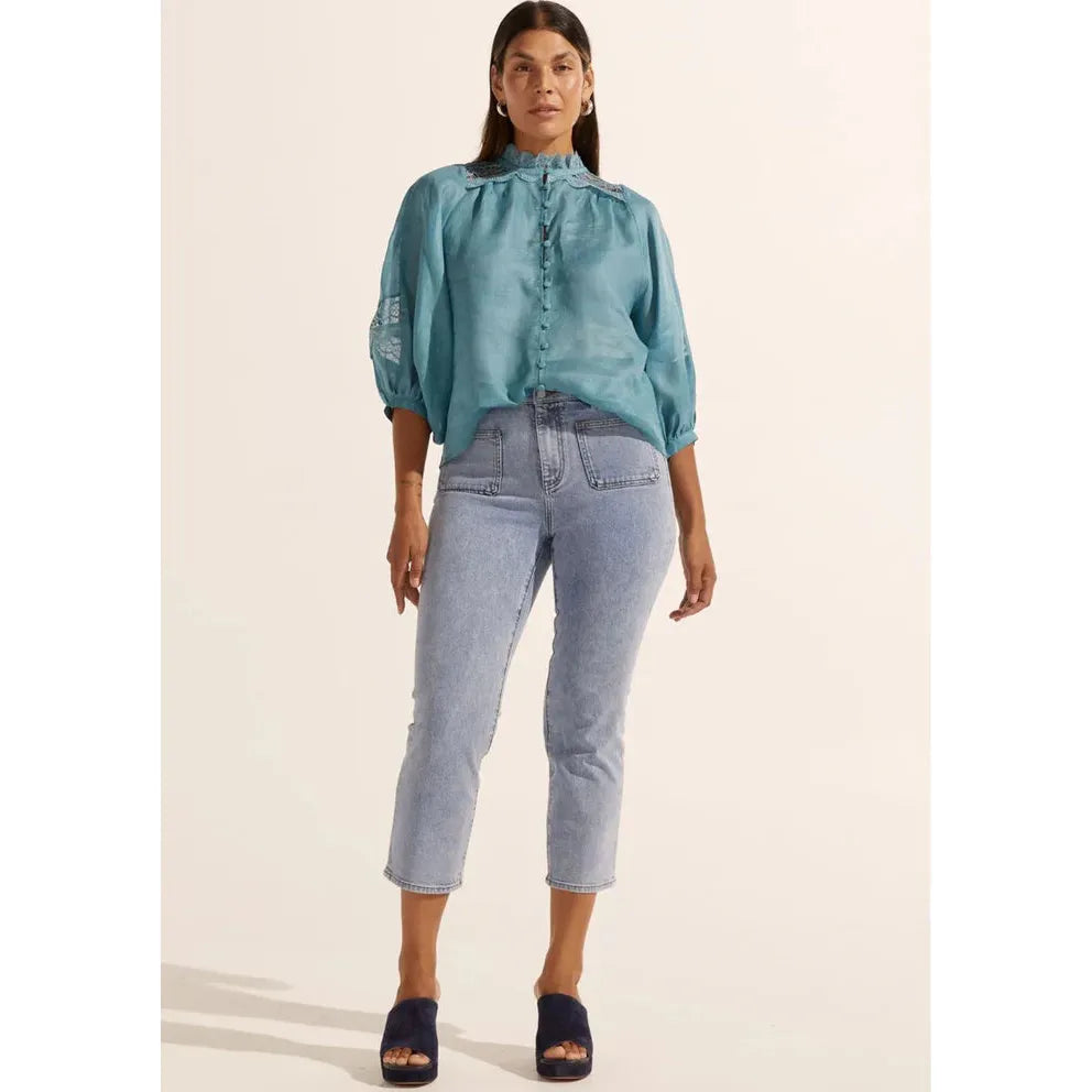 College Jean Washed Denim