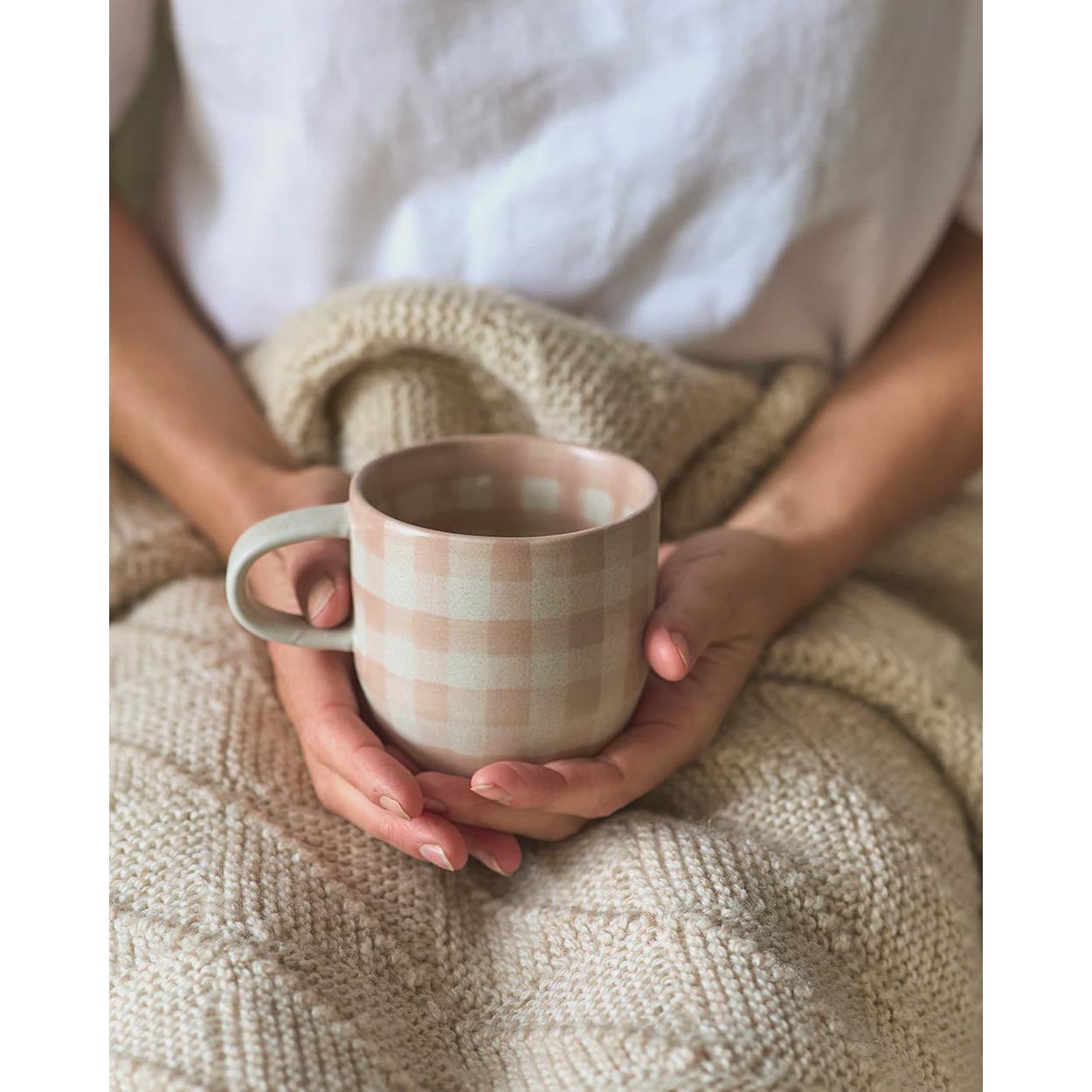 Cat's Pyjamas Mug - Soft Terracotta