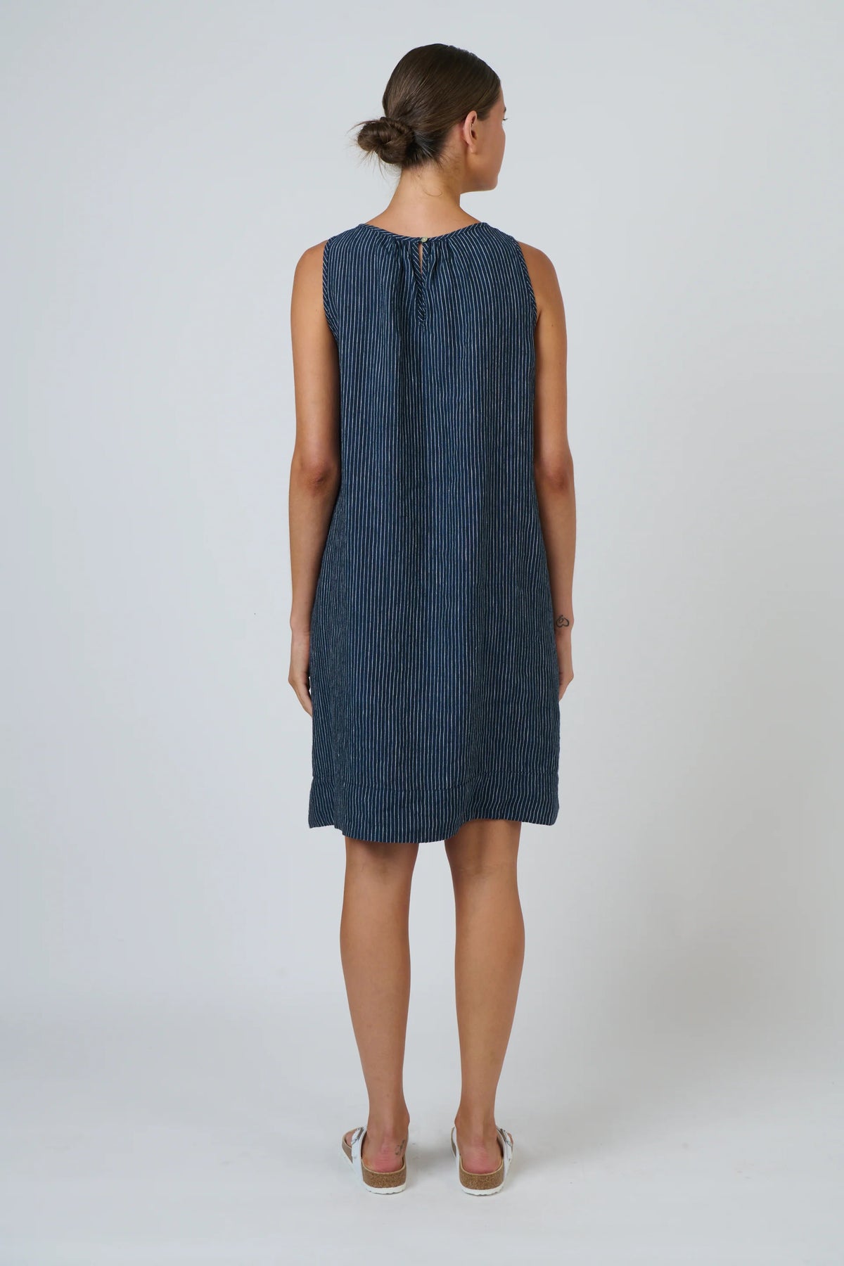 Marine Linen Dress