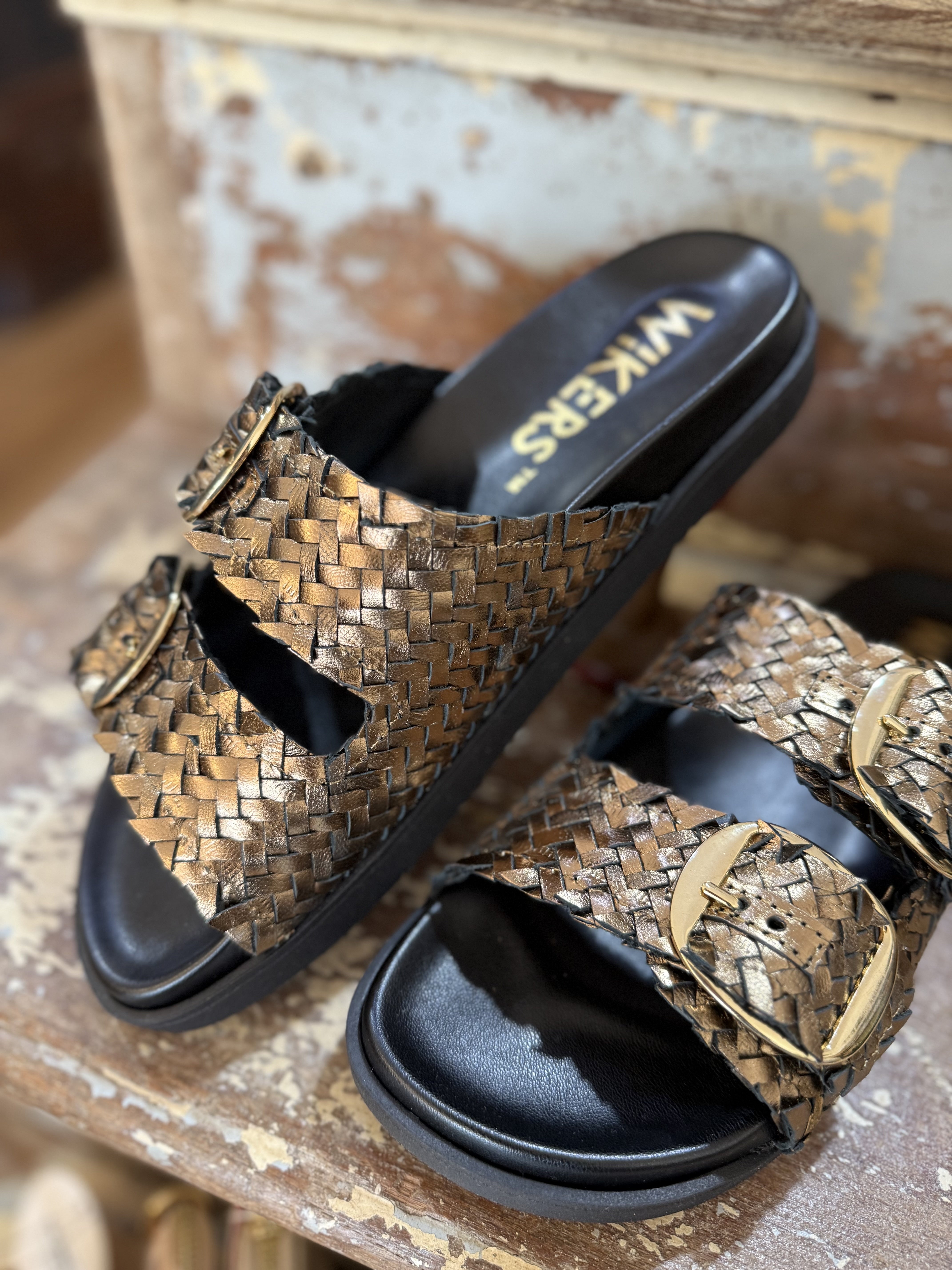 Tyler Bronze Slide