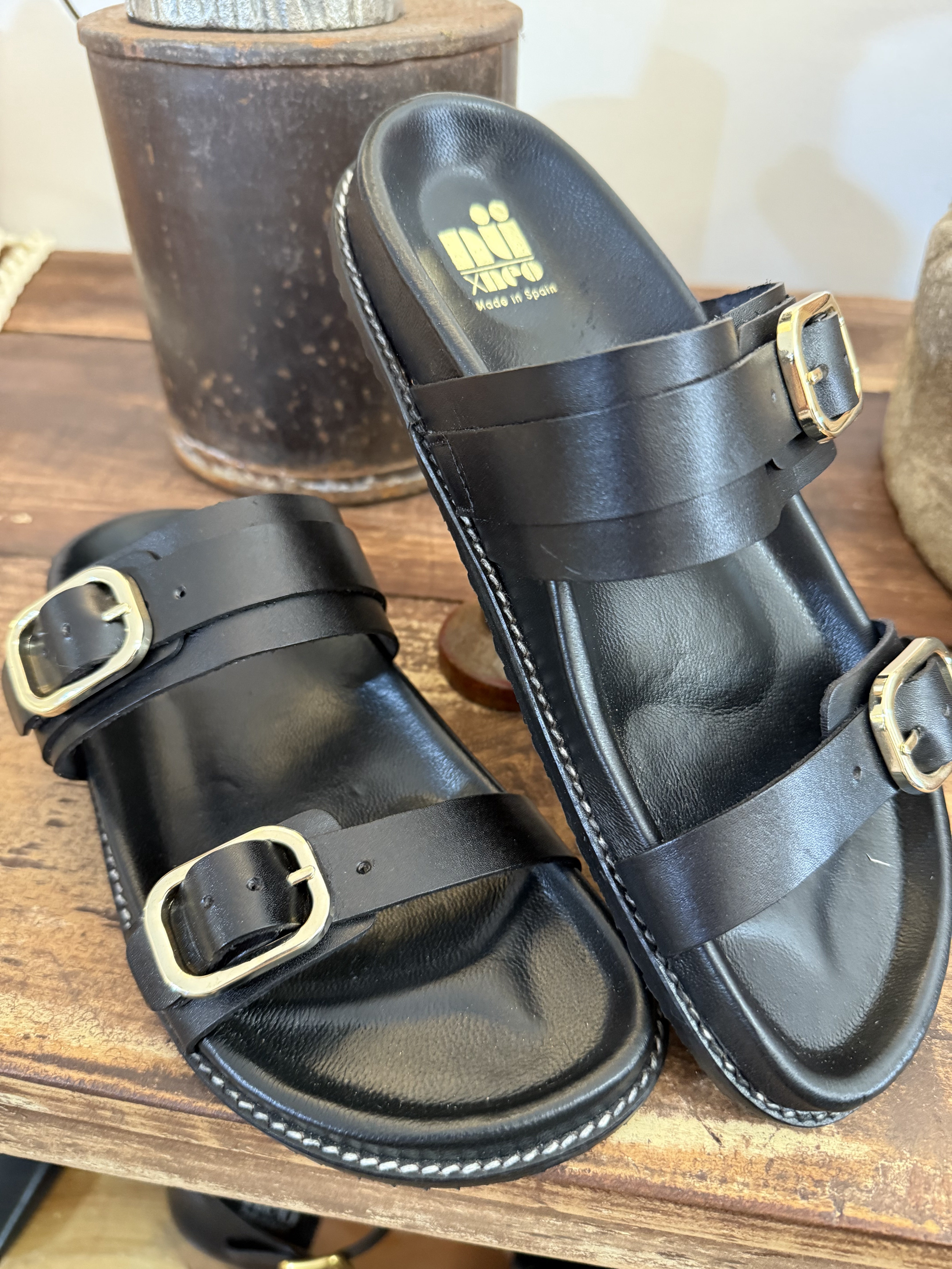 Janina Slide Negro